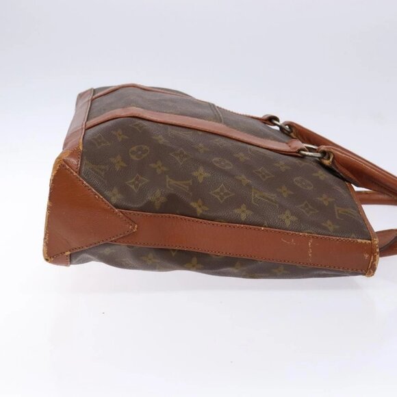 LOUIS VUITTON Monogram Sac Weekend PM Hand Bag M42425 LV Auth th6263 - Picture 4 of 16